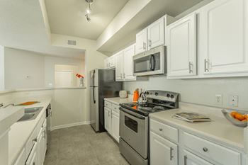 Renovated kitchen at hawthorne at lake heather in  birmingham, al